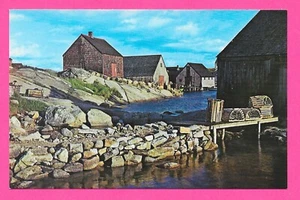 Fishing Village at Peggy's Cove - Postal de Nueva Escocia - Imagen 1 de 2