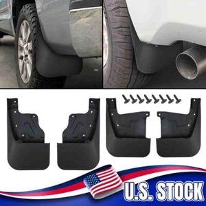 For Toyota for Tundra 2022-2025 Mud Flaps Splash Fender Guard Front & Rear 4pcs - Picture 1 of 15