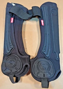 SHADOW CONSPIRACY INVISA LITE SHIN / ANKLE GUARDS COMBO PADS BMX BIKE EUC Junior - Picture 1 of 4
