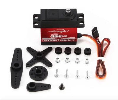 Rc Car Waterproof Servo 25kg For Kyosho Tamiya Losi Associated Thunder Tiger - Image 1 of 4