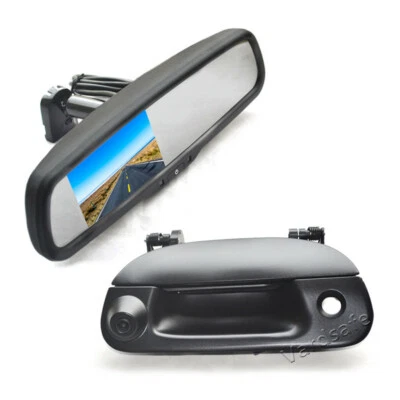 Tailgate Reverse Backup Camera +Mirror Monitor for Ford F150 F250 F350 F450 F550 - Image 1 of 4