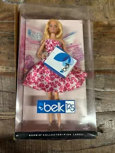Barbie Belk 125 Years Pink Label 2012 X8248 NEW HEAVILY DAMAGED PACKAGING - Picture 1 of 6