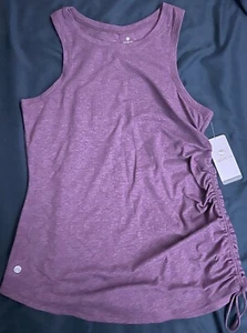 Apana Women Yoga Sleeveless Top One Side String Large Size Shirt - Picture 1 of 3