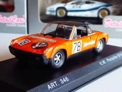 1/43 Detail Cars VW Porsche 914-4 Racing Jagermeister 1969 - 346 - Immagine 1 di 4