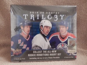 2019-20 Upper Deck Trilogy NHL Hockey Hobby Box - Factory Sealed - Picture 1 of 6