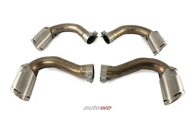 Lamborghini Urus original Endrohrblenden Endschalldämpfer gebürstet - Bild 1 von 4