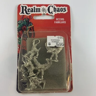 Warhammer Citadel Realm of Chaos 3305 Familiars Metal Greater Daemons NIP Rare - Image 1 of 4