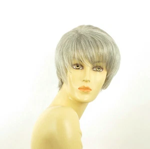 short wig for women gray ref: louise 51 PERUK - Imagen 1 de 9