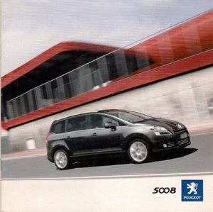 Peugeot 5008 2009-2010 Dutch Market Sales Brochure SR ST GT - Picture 1 of 1