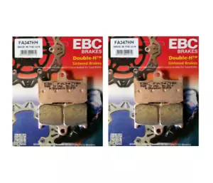 FITS Triumph Street Triple 675R 2009- 2016 EBC Sintered FRONT Brake Pads FA347HH - Picture 1 of 3