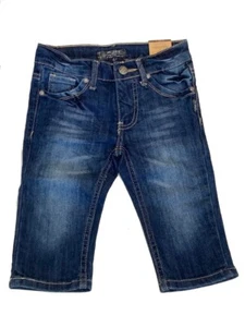 Silver Jeans Little Girls Ali Capri Dark Wash 5 - Picture 1 of 2