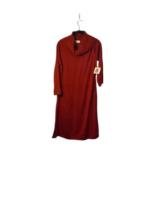 NWT Kasper Woman's Dark Red Turtleneck Sweater Dress S /Small - Image 1 of 4