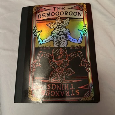 Cuaderno Composición Netflix The Demogorgon Sranger Things Tamaño 100 Hojas Nuevo Foto 1 de 4
