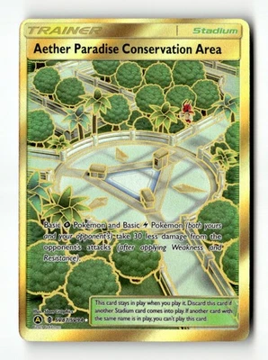 Aether Paradise Conservation Area Shiny Holo Rare Hidden Fates: Shiny Vault SV8 - Image 1 of 2