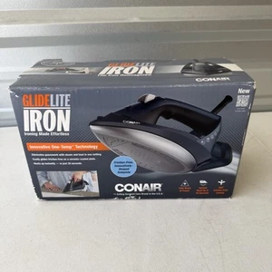 Plancha Conair GlideLite, Plancha de Vapor para Ropa, Tecnología Simple One-Temp - Imagen 1 de 11