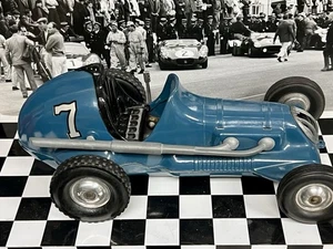 VINTAGE 195O's McCOY CHAMPION THIMBLE DROME PUSHER TETHER CAR ORIGINAL! - Picture 1 of 12