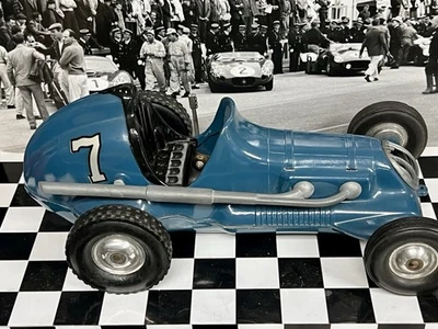 VINTAGE 195O's McCOY CHAMPION THIMBLE DROME PUSHER TETHER CAR ORIGINAL! - Image 1 of 4