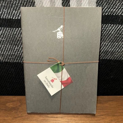 (Pack of 3) Bieffe Handmade Journal Notebook Made in ITALY Grey Christmas Gift - Image 1 of 4