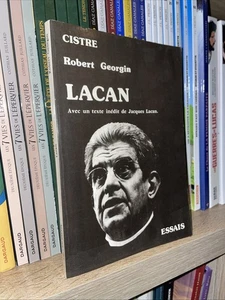 Lacan - Avec un texte inédit de Lacan- Robert Georgin - Cistre-Essais 1984 - Picture 1 of 2
