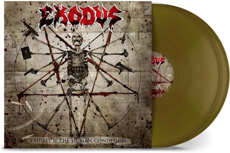 Exodus Exhibit B: The Human Condition (Vinyl) 12" Album Coloured Vinyl Foto 1 de 1