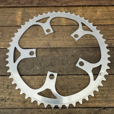 Vintage Ritchey 53T 110 BCD 5-Bolt Bike Chainring Silver New Old Stock Outer - Image 1 of 4