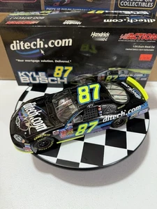 AUTOGRAPHED Kyle Busch #87 ditech.com 2003 1/24 Nascar Diecast - Picture 1 of 13