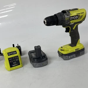 Ryobi R18PD3-215GZ 18 V ONE+Cordless Combi Drill Starter Kit(2 x 2.0Ah) - Picture 1 of 24