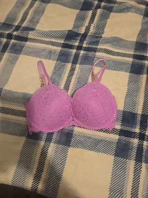 Pink Victoria Secret Very Sexy Push Up Bra 36D - Image 1 of 4