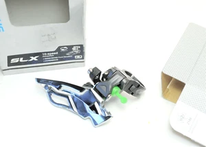 SHIMANO SLX DYNA SYS 10 SPEED BICYCLE DUAL PULL FRONT DERAILLEUR 34.9 MM FD-M661 - Picture 1 of 2