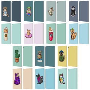 OFFICIAL BETH WILSON DOODLECATS LEATHER BOOK WALLET CASE COVER FOR AMAZON FIRE - Picture 1 of 20