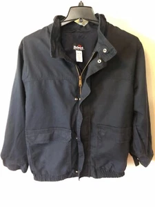 Bulwark Protective Apparel Jacket JLJ8NV3 Size large Excel FR zips snaps elastic - Picture 1 of 9