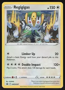 Regigigas (Cosmos Holo) NM SWSH247 SWSH: Sword & Shield Promo Cards Pokemon Card - Picture 1 of 2