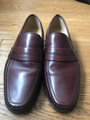 New Clarks Size 9.5 Extra Wide Mens Brown Leather Slip On Shoe • 24.45€