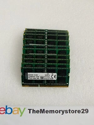 8GB 16GB 32GB 1600MHz DDR3L Memory Modules RAM 204 Pin SODIMM 204 Pin Lot - Image 1 of 4