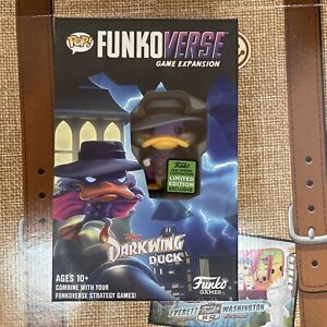 Pop Funkoverse Game Expansion Darkwing Duck 2021 Spring Convention Exclusive