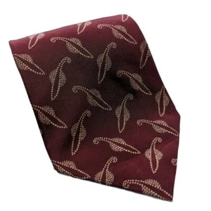 Polo By Ralph Lauren Red Geometric Tie - Picture 1 of 7