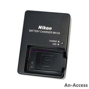 Chargeur Nikon MH-24 d'origine pour batterie EN-EL14a D5200 D5300 D5600 P7800 P7100 - Photo 1 sur 5