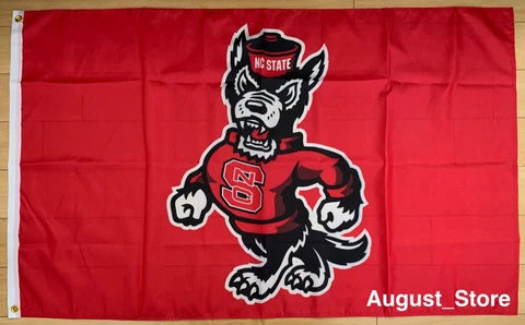 North Carolina State Wolfpack 3x5 ft Flag Banner NCAA NC State Cover