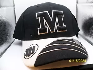 City Hunter Baseballmütze Michigan verstellbar Stickerei schwarz weiß - Bild 1 von 9