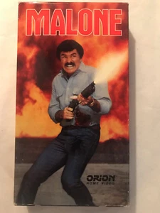 MALONE BURT REYNOLDS VHS 1987 ORION - Picture 1 of 2
