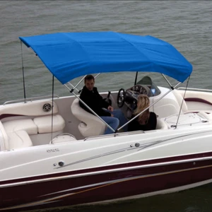 Shademate Bimini Top Polyester Fabric/Boot Only, 4-Bow 6'L x 36"H, 91"-96"W - Picture 1 of 1