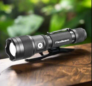 PowerTac FlexBeam Adjustable Beam Rechargeable 1200 Lumens - Picture 1 of 6