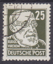 DDR 334 O 25 Pf Rudolf Virchow, mit WZ 2, gepr. Gerhard