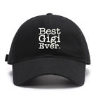Men's Baseball Caps Embroidered Best Gigi Ever Washed Cotton Vintage Dad Hats
