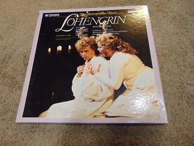Wagner Lohengrin James Levine, The Metropolitan Opera Pioneer Laser Disc 1986 - Image 1 of 2