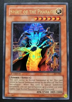 Yugioh Spirit of The Pharaoh Ancient Sanctuary 1st Edition Ultra Rare AST-062 NM - Image 1 of 3