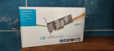 LSI SAS9207-8E 8-port external SAS HBA PCIe3.0 x8 (190 EUR 0% VAT) - Image 1 of 2