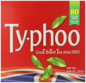 Typhoo Black Tea, 80ct Bags - Picture 1 of 3