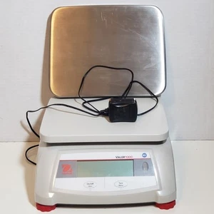 Ohaus Valor 1000 Model V12P10T with Power Supply Adapter Max 10 kg/20 lb Tested  - Picture 1 of 19