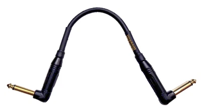 Mogami Gold 1' Instrument Cable With Right Angle Connectors - Image 1 of 2